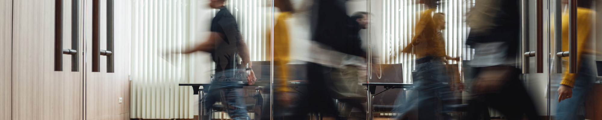 Skyline look up at tall office towers